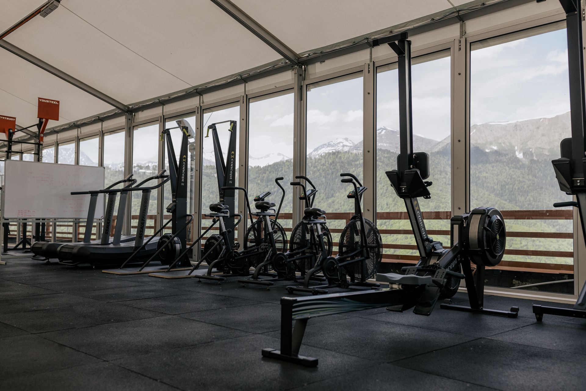 Trainingsfläche des Fitness & Gesundheitszentrums Monheim